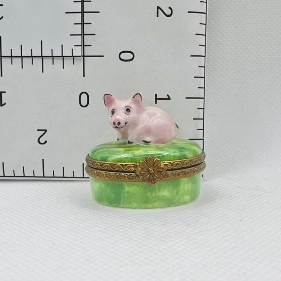Cutest Tiny PIG ～リモージュ トリンケット ボックス～パリー
