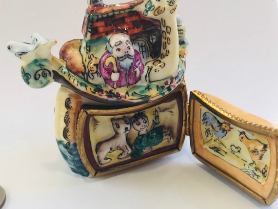 【アナベルさま】vintage limoges ❀ どうぶつ達の 可愛いプレート アナベルさま】vintage limoges ❀ どうぶつ達の 可愛いプレート
