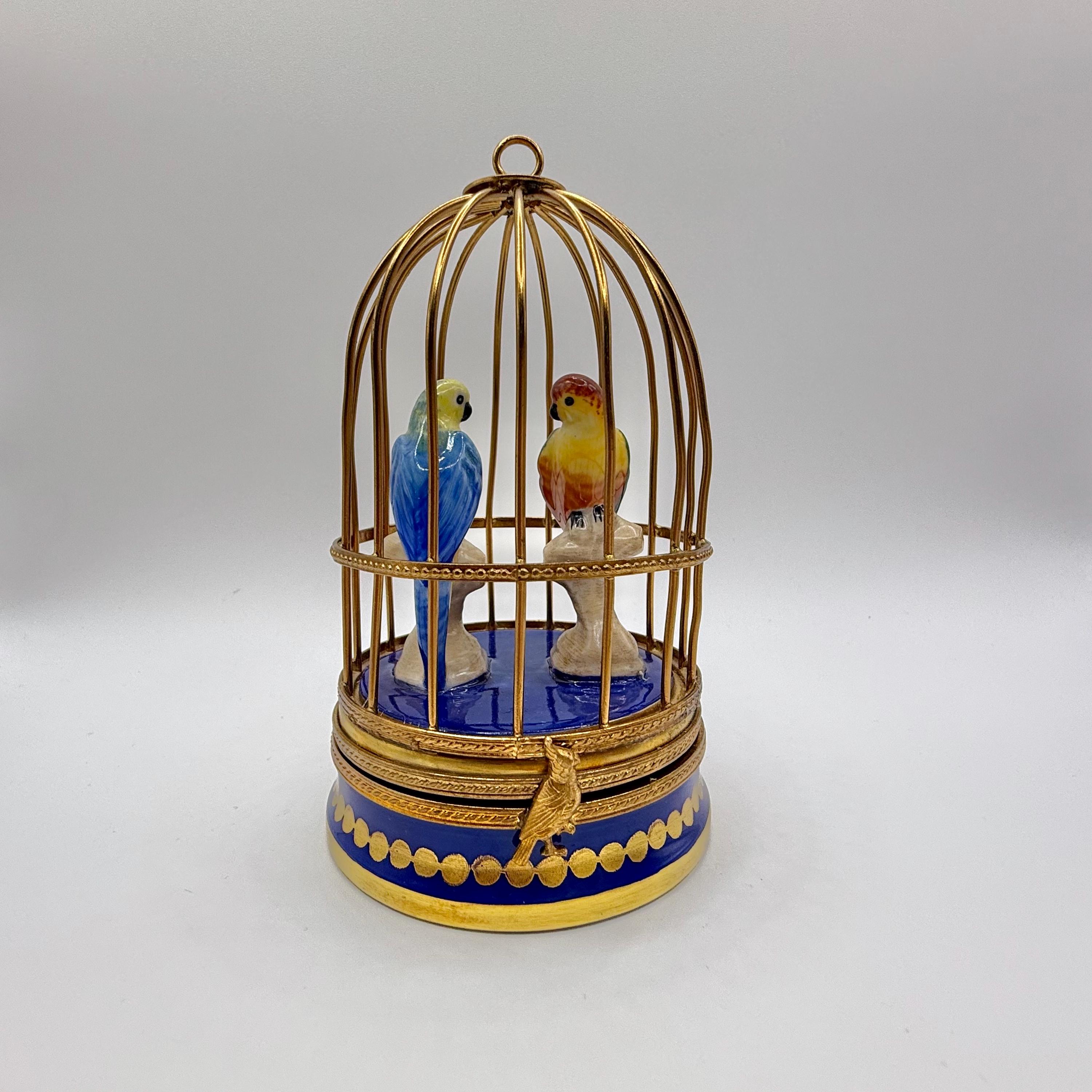 Limoges Bird Cage - Etsy