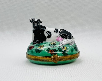 リモージュ ミニチュア 小物入れ 磁器 ヴィンテージ - Etsy 日本