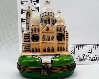 Sacré-cœur Basilica PARIS Montmartre Church ~ Limoges Box ~ Peint