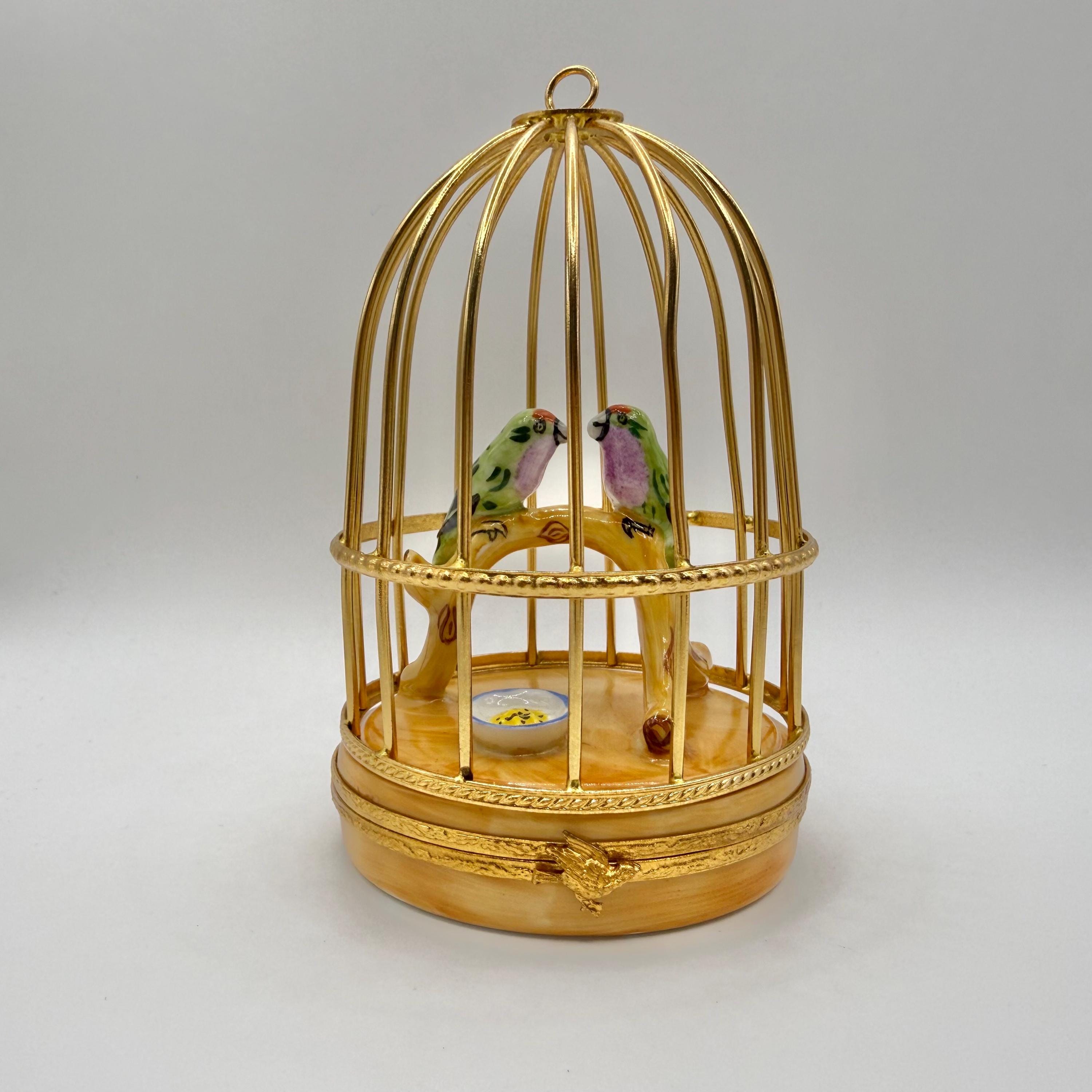 Limoges Bird Cage - Etsy
