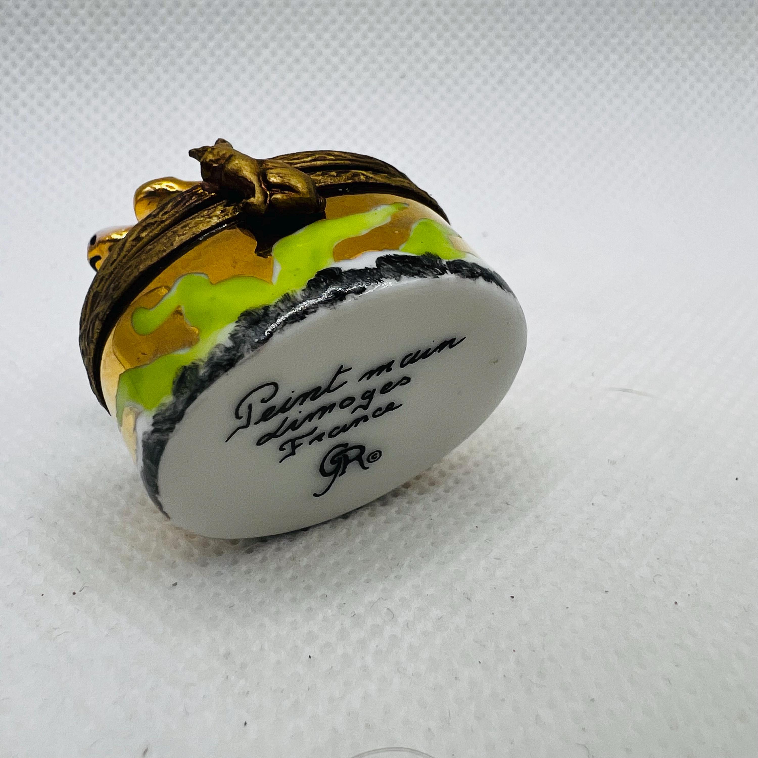 Exquisite Miniature Turtle~ GERARD RIBIERRE (GR) ~ Limoges Trinket 