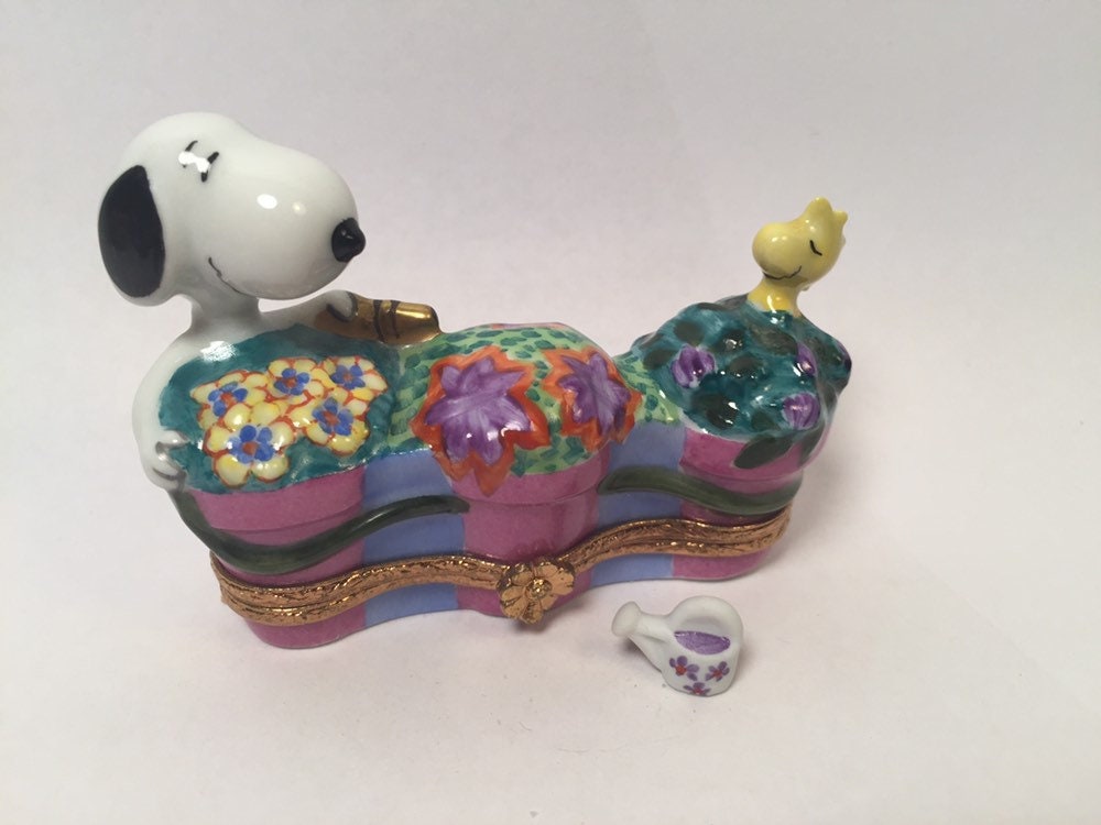 Snoopy Trinket Box - Etsy