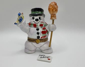 リモージュボックス クリスマス Snowman 雪だるまの通販 by リモージュ