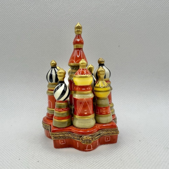 ULTRA RARE Eastern Orthodox Church ~ Limoges Trinket Box