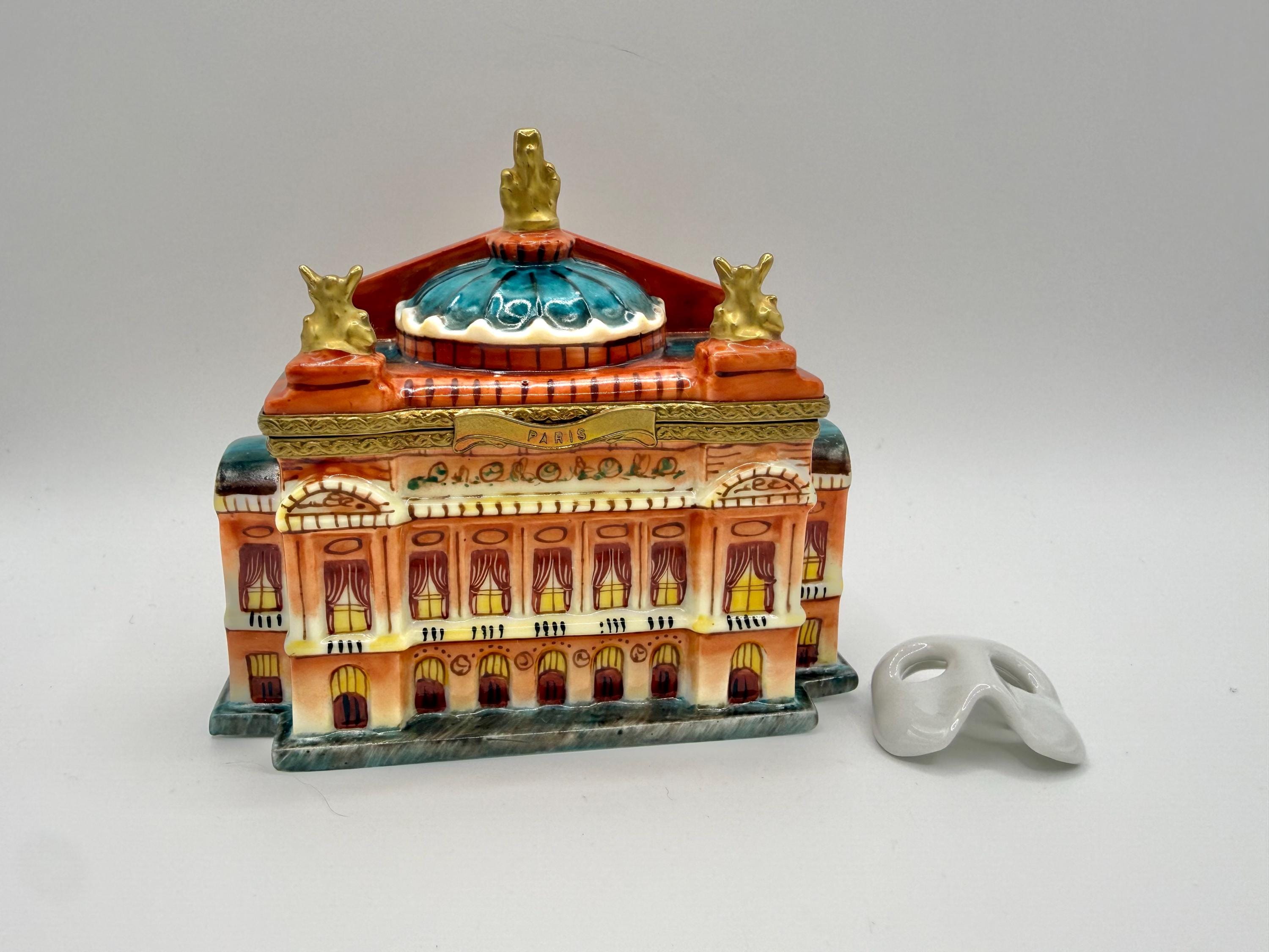 Exquisite Paris Opera PALAIS GARNIER W/ Phantom Mask ~ Parry