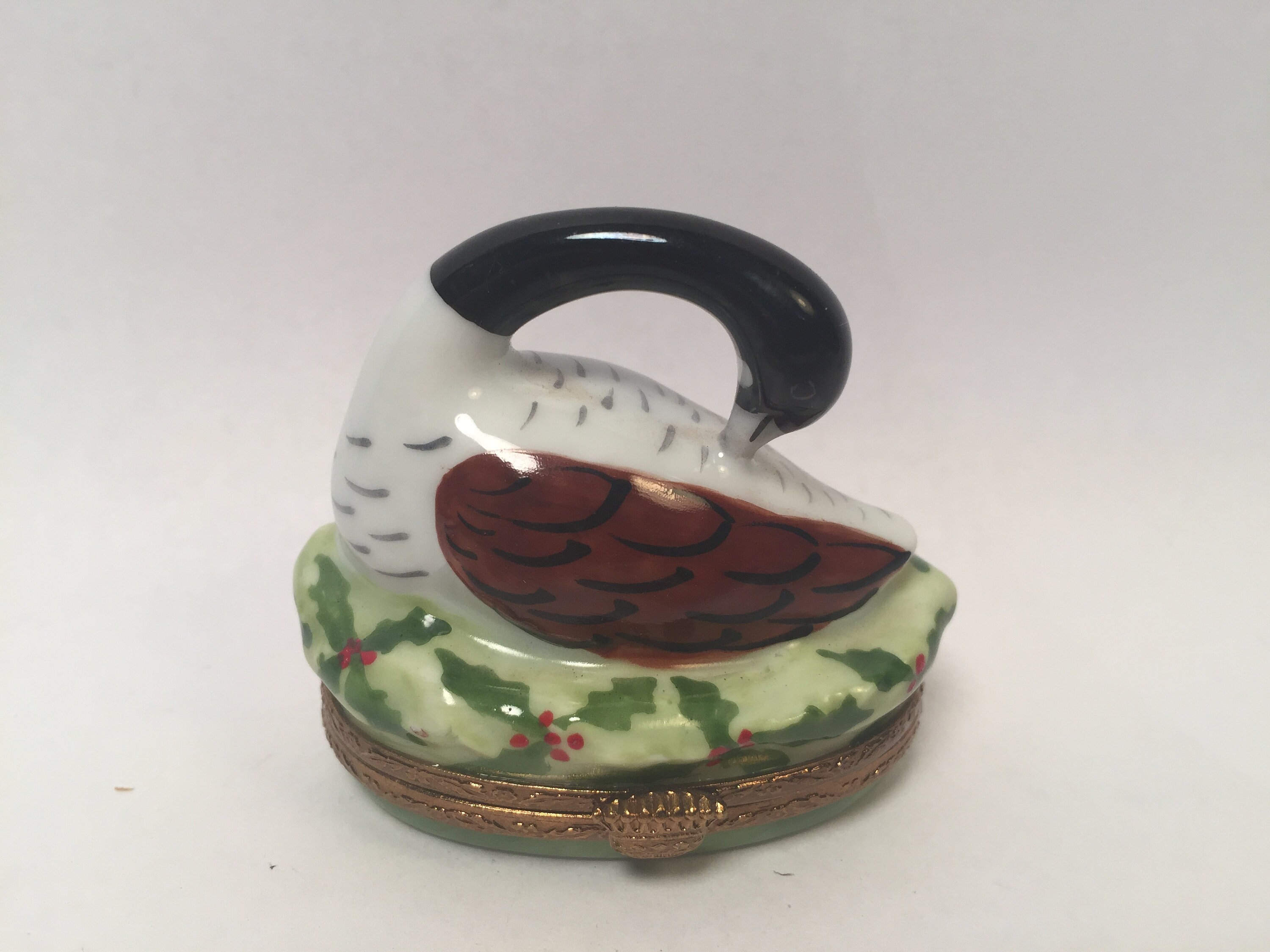 Six Geese A-laying ~ ARTORIA ~ Limoges Box ~ Twelve Days of