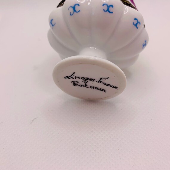 カラフルなフルーツボウル〜リモージュの小物入れ〜フランスの  