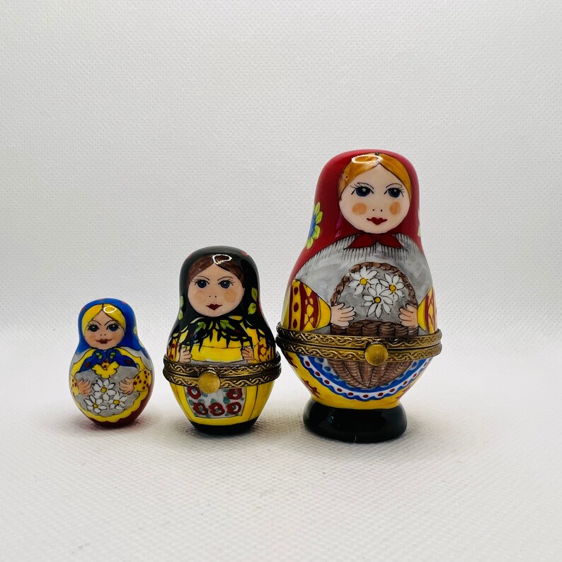les petites têtes de l'art: Matriochkas ou les poupées russes