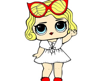 Download Lol surprise doll svg | Etsy