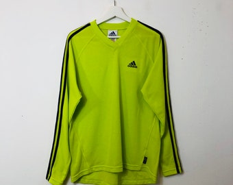 lime green adidas clothing