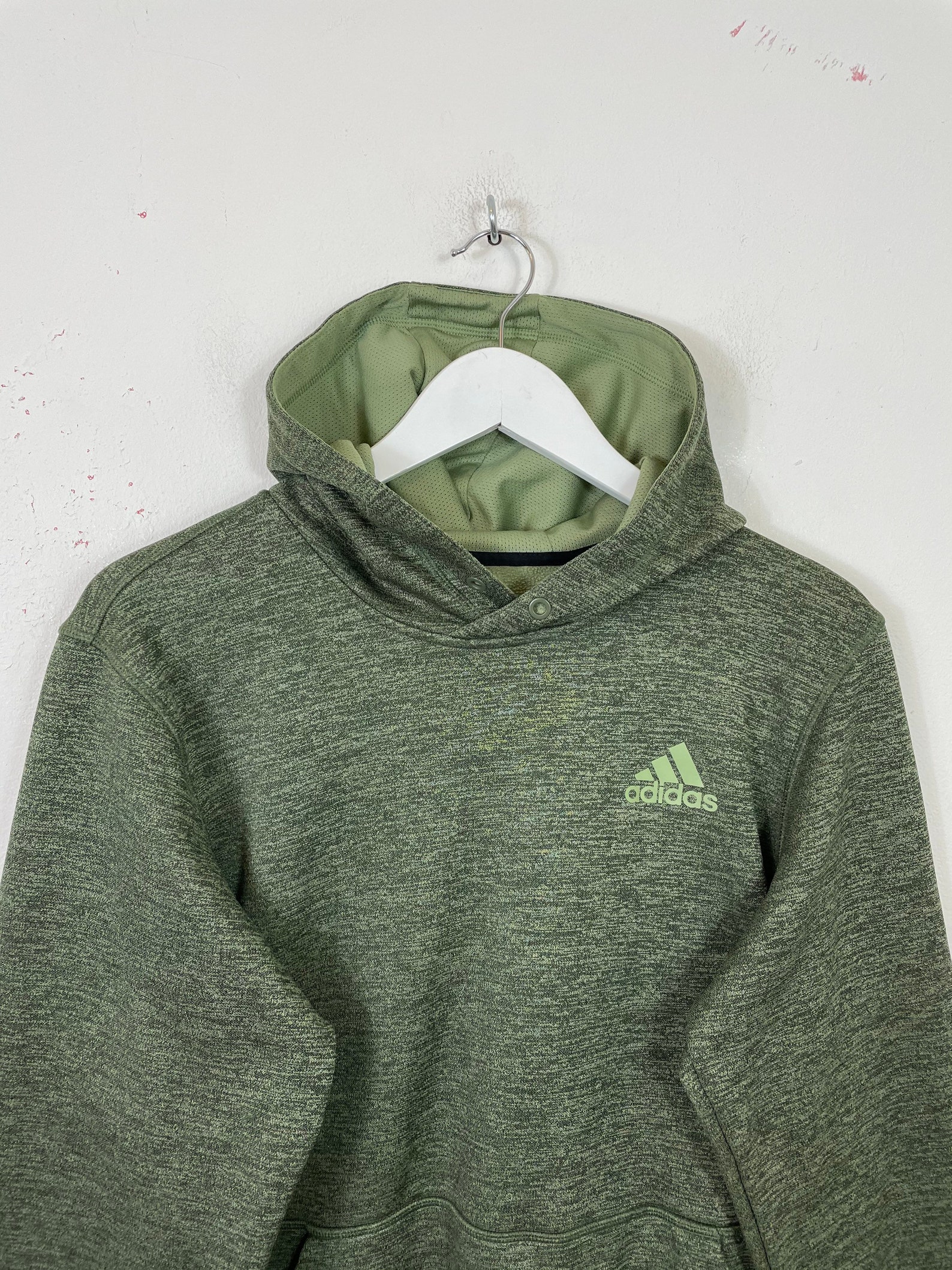 Men's Adidas Pullover Hoodie Sweatshirt Sweater Top Green | Etsy