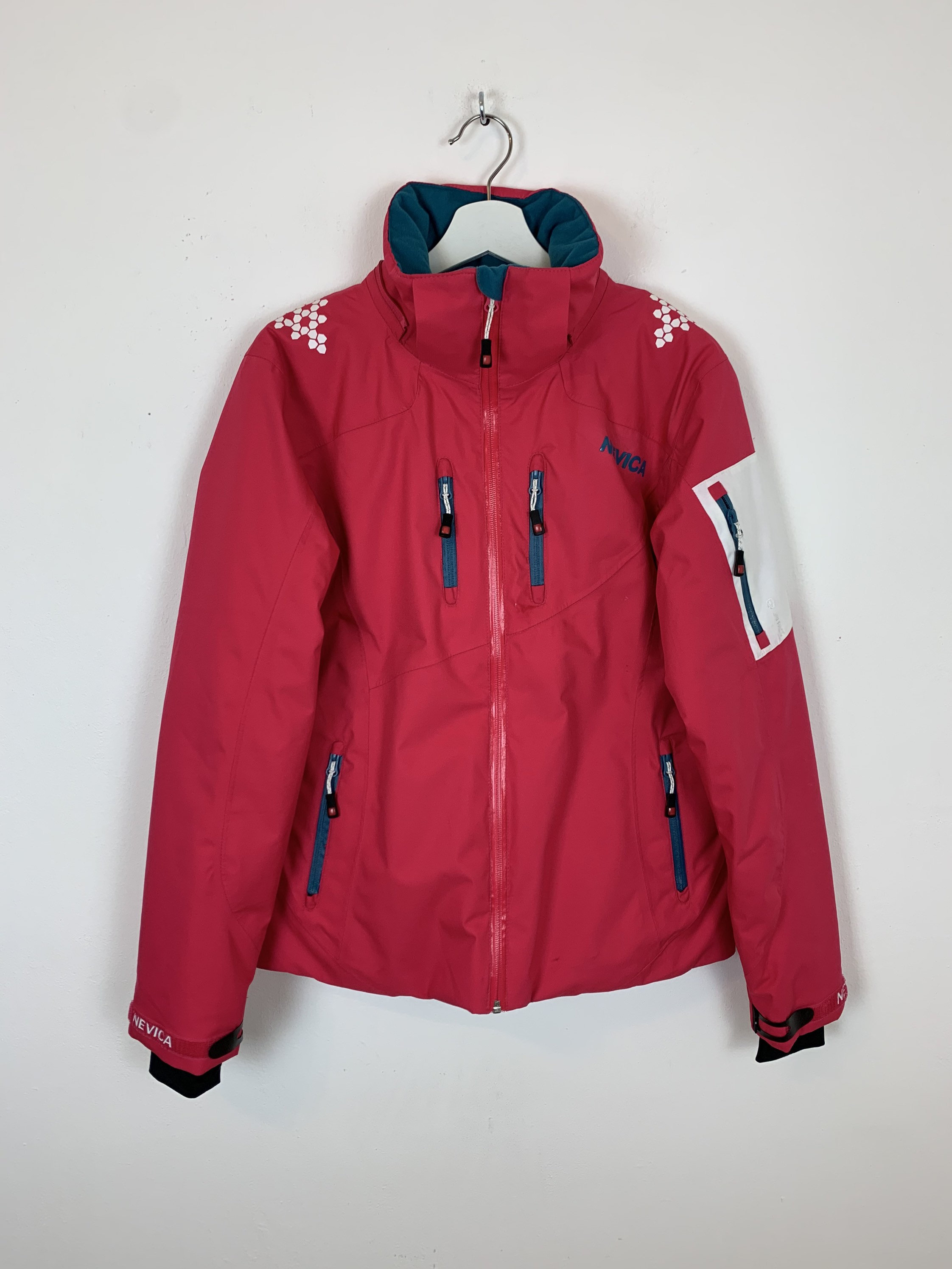 Image of Women's Nevica Ski Jacket Coat Skiing Snowboarding Snow Sports Pink Uk Size