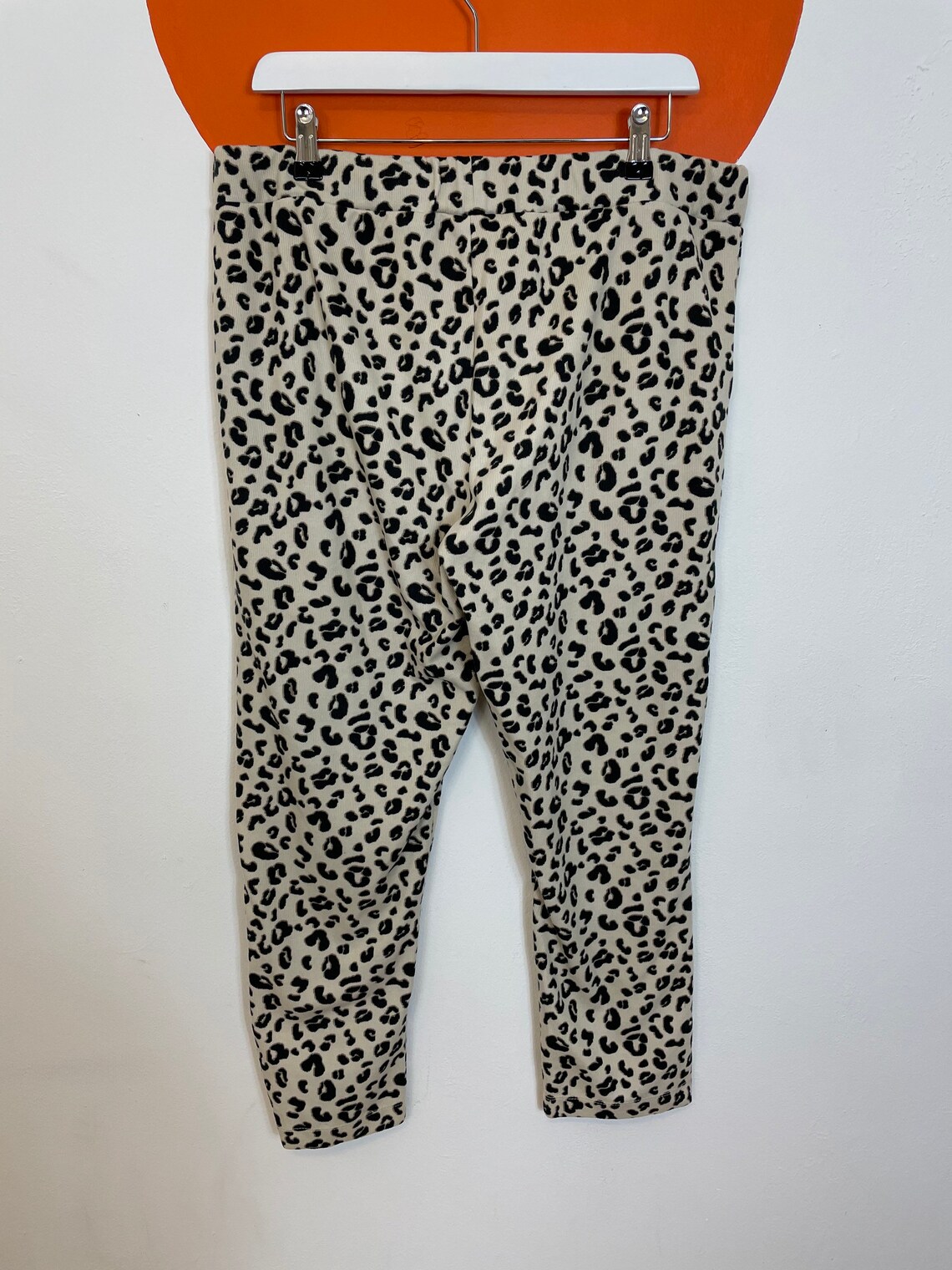 leopard print jogging bottoms