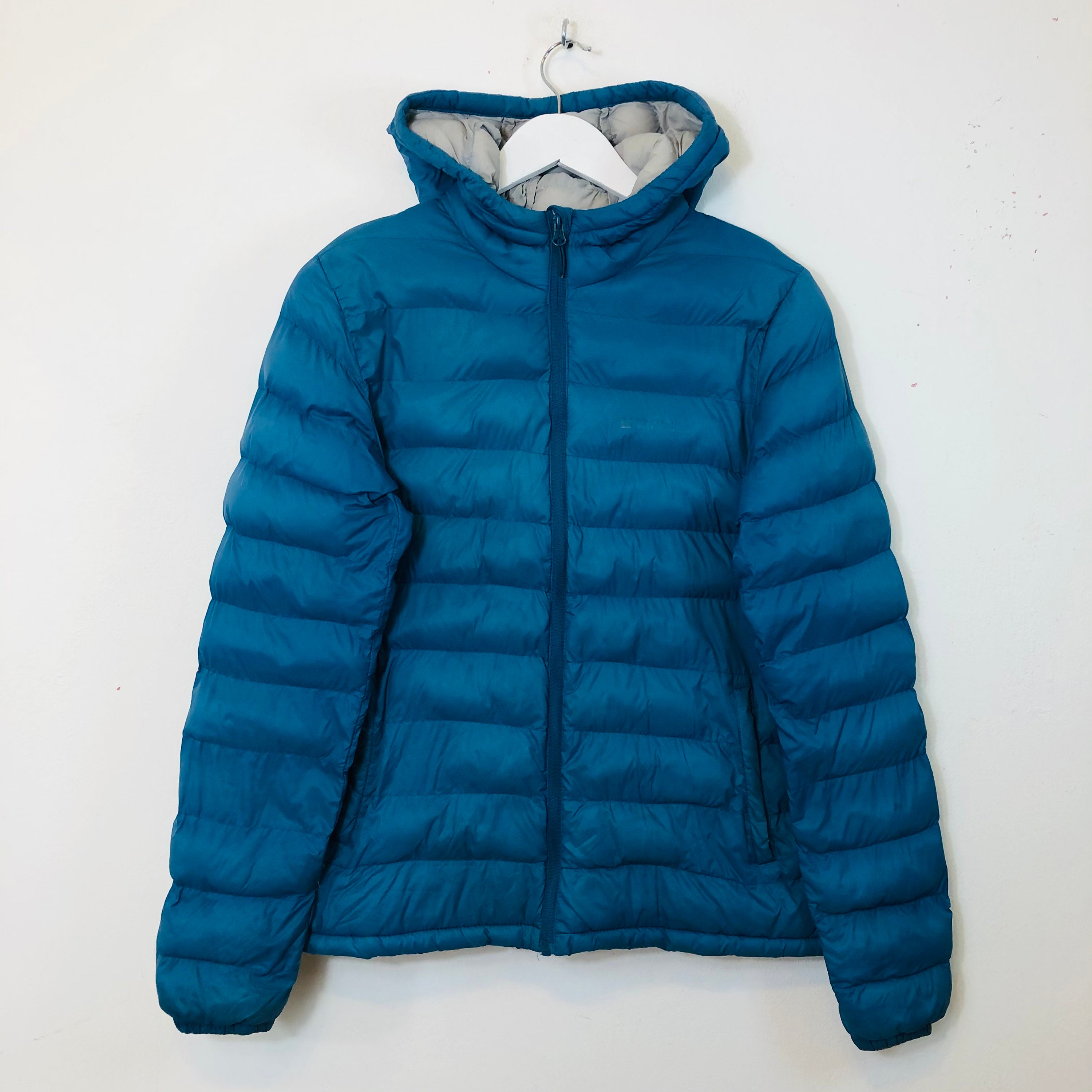 Mountain Warehouse Puffer Jacket Puffa Coat Hoodie Hooded Teal | Etsy