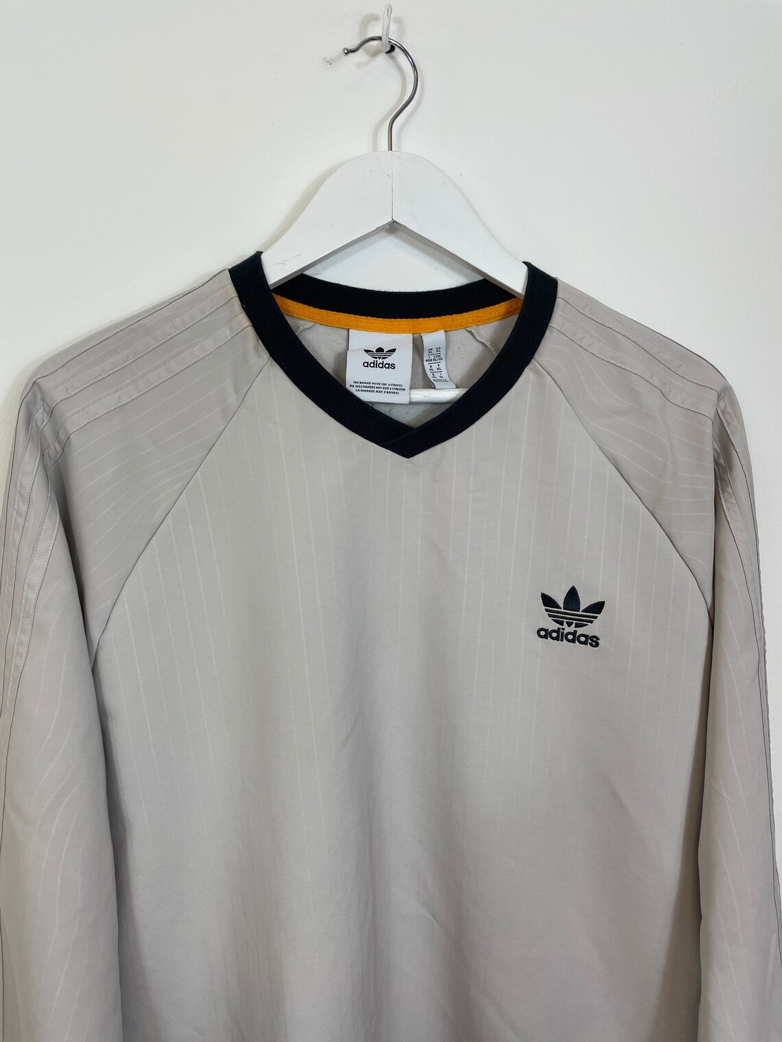 adidas v neck sweatshirt