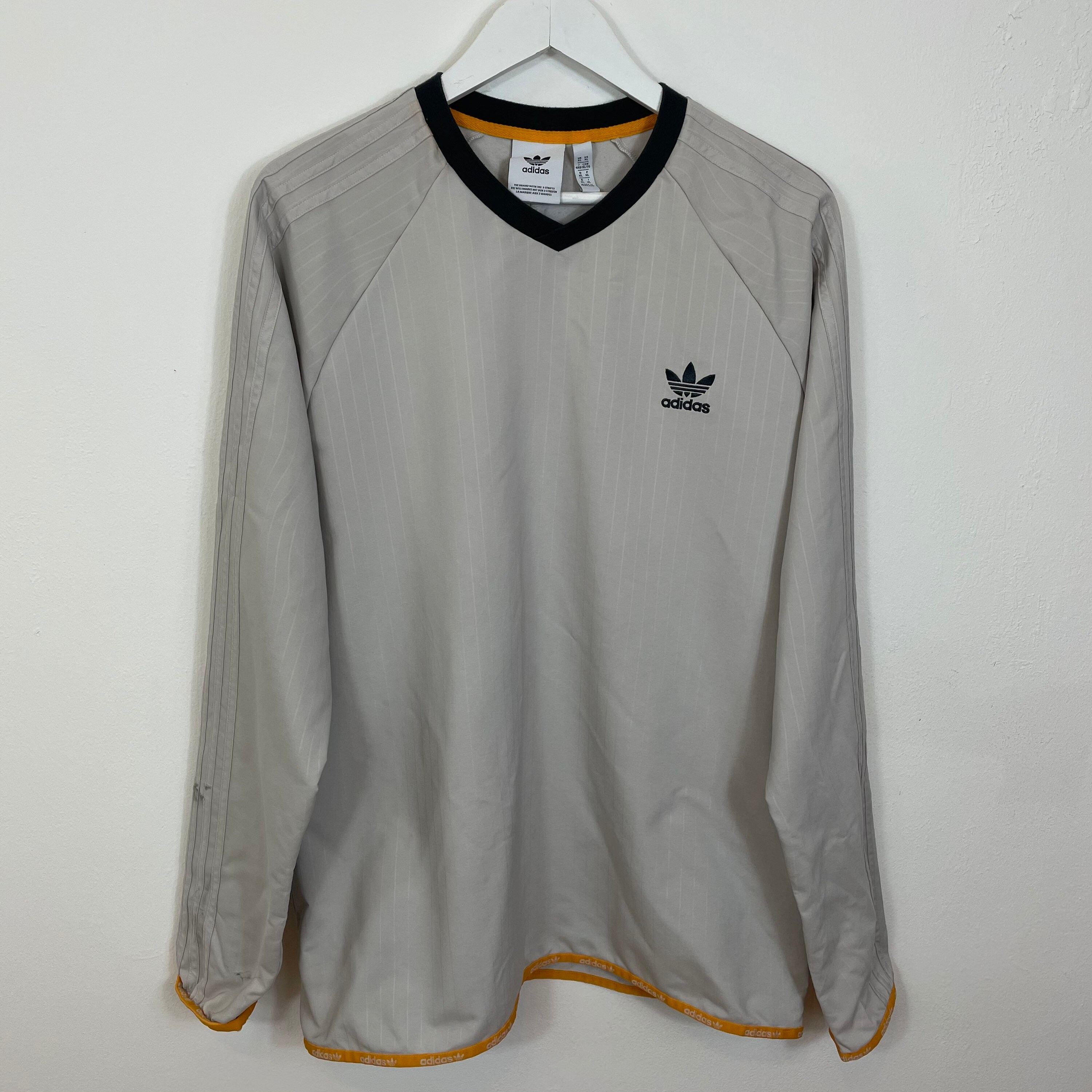 adidas v neck sweatshirt