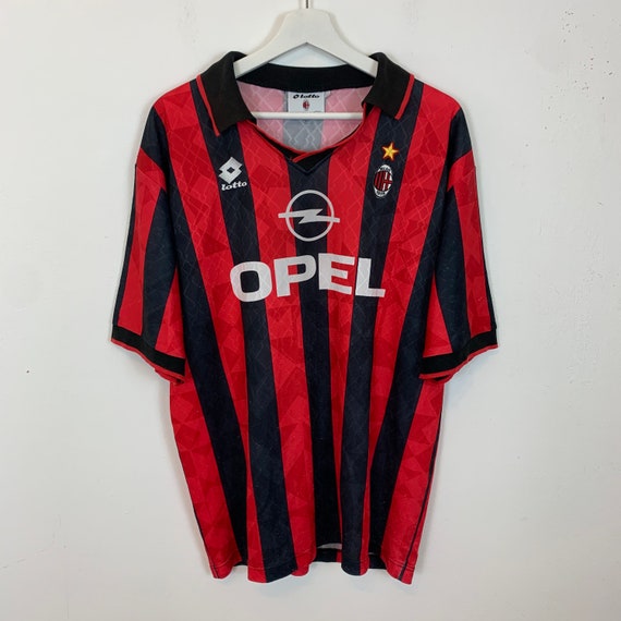 vintage ac milan jersey