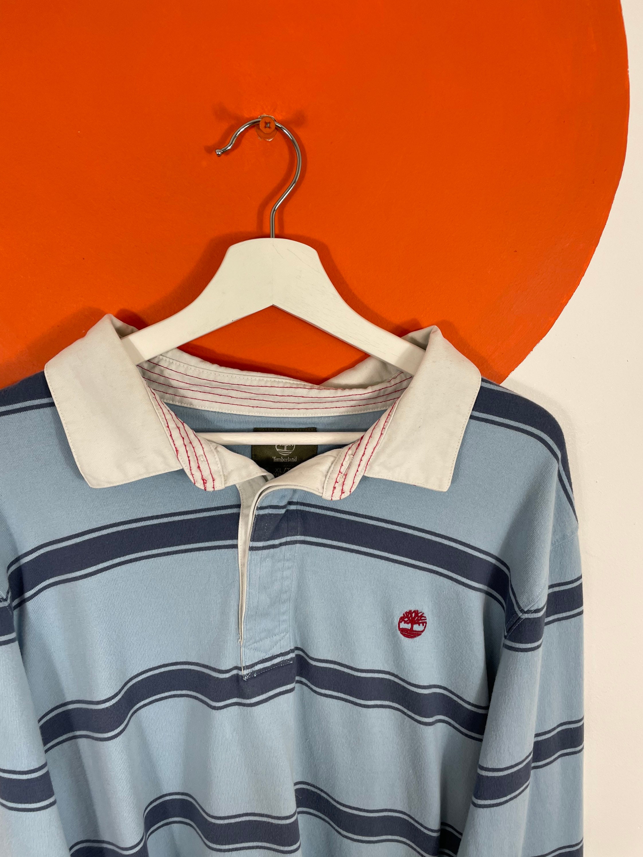 Mens Timberland Long Sleeve Striped 