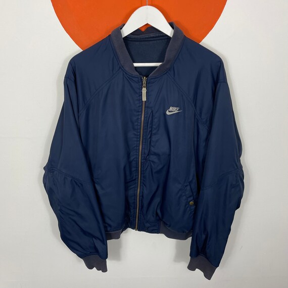 Nike Reversible Bomber Jacket Navy Blue 