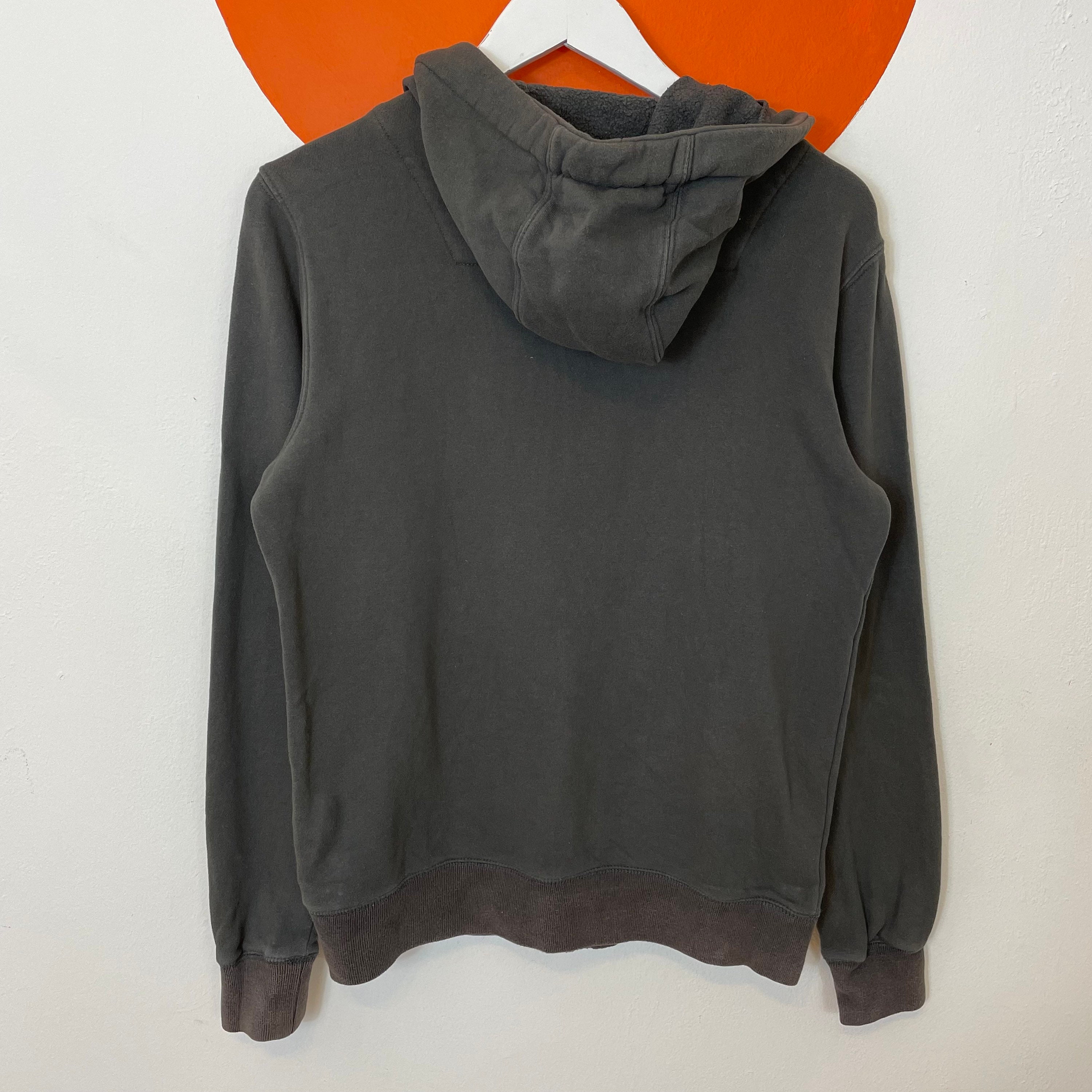 Men's Schott NYC Zip Hoodie Sweater Sweatshirt Grey UK | Etsy