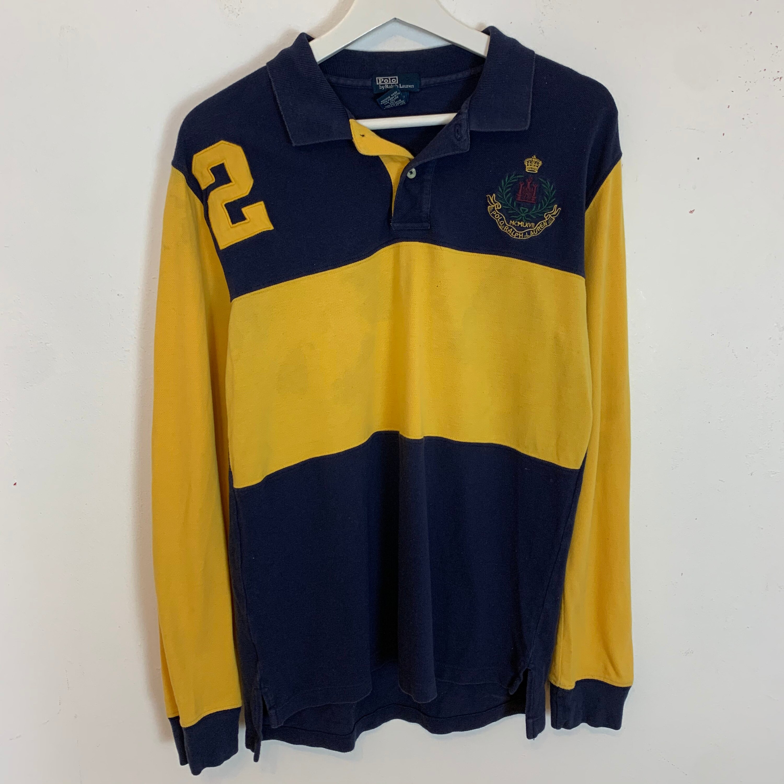 Image of Women's Vintage Polo Ralph Lauren # Long Sleeve Shirt Top Uk Size  Xl