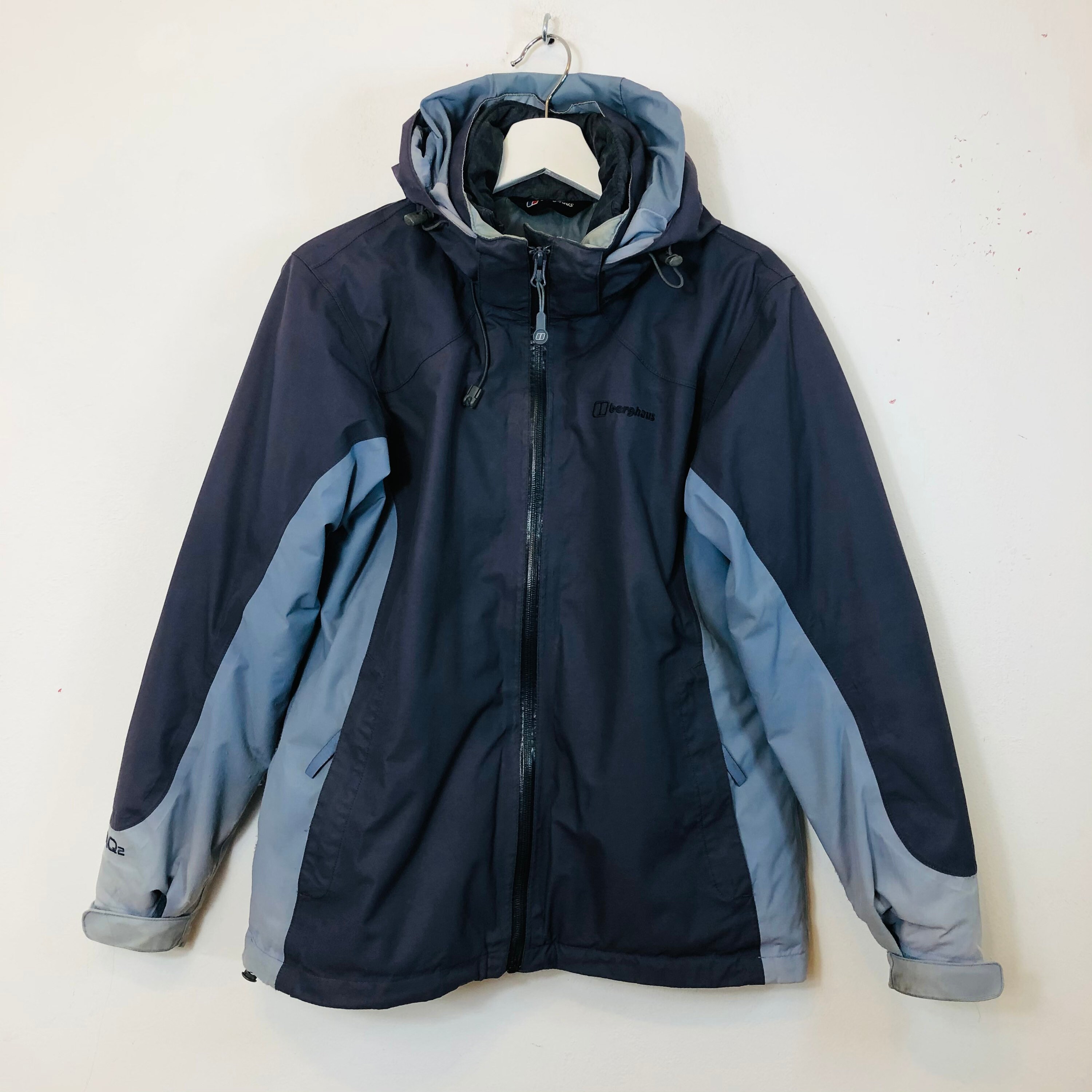 Berghaus Hooded Raincoat Removable Puffer Lining Jacket Coat Etsy