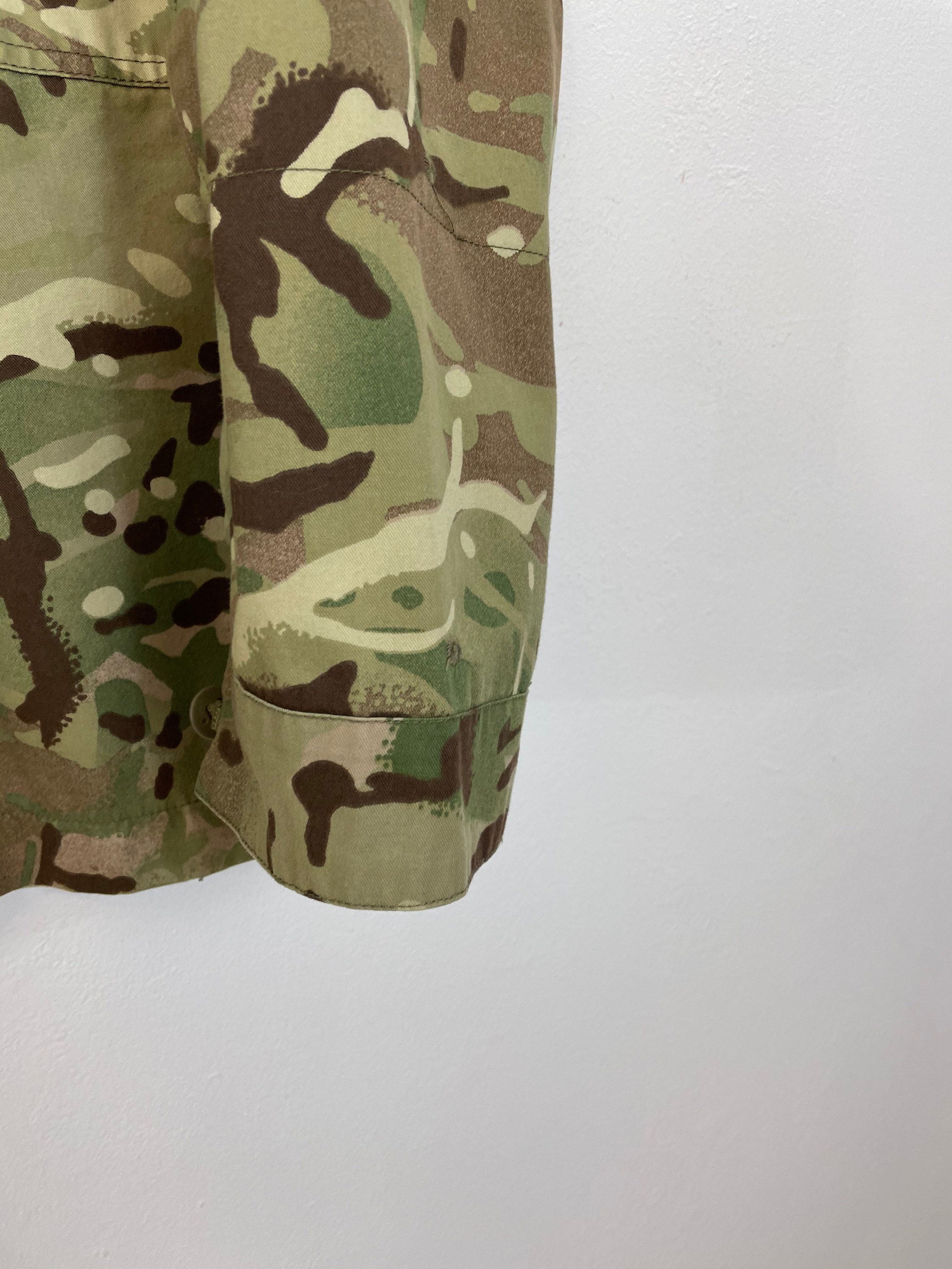 Men's Vintage Army Camouflage Camo Shacket Jacket Green UK | Etsy