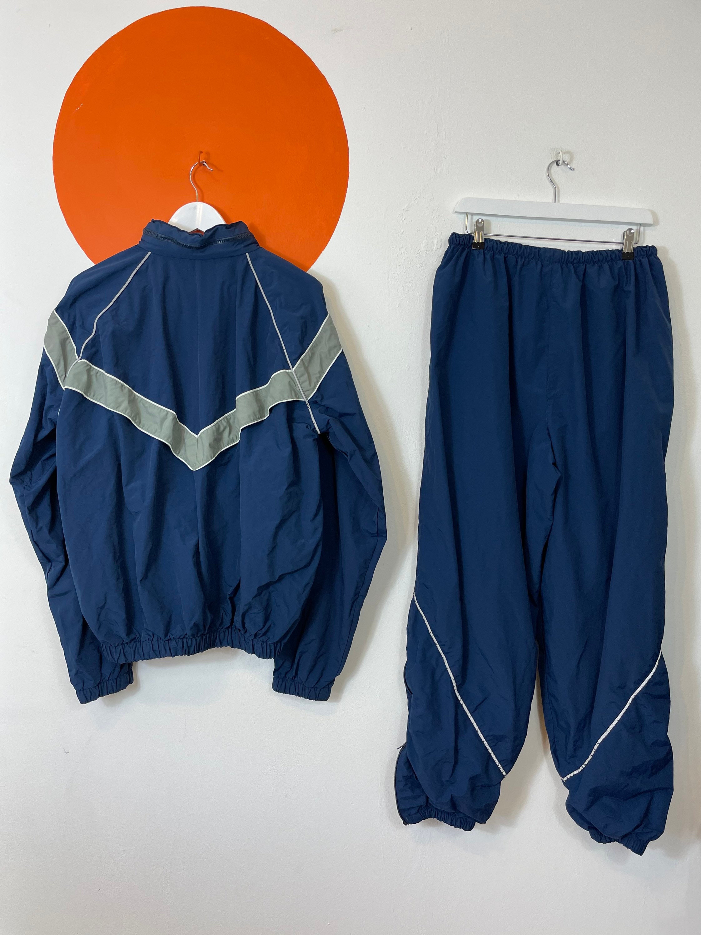US Air Force Full Tracksuit Navy Blue Track Pants Jacket Large | Etsy