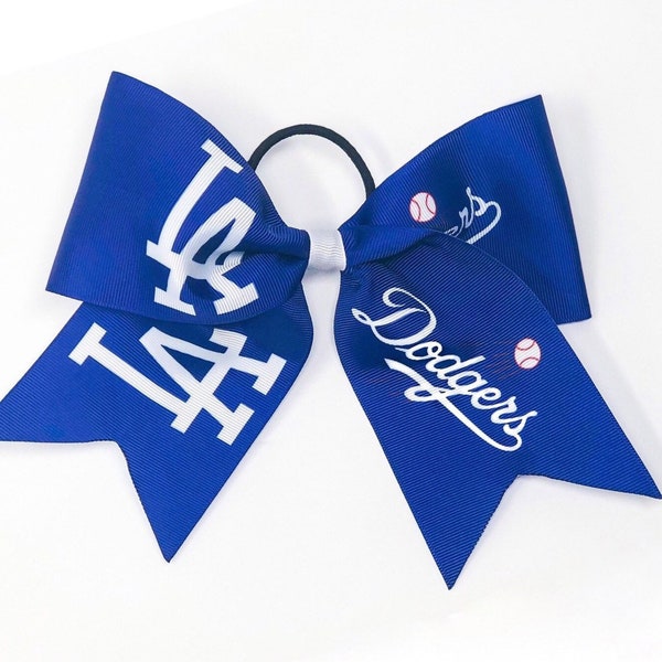 Los Angeles Dodgers Girls Hair Bow