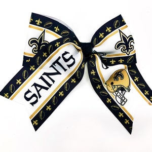 Saints Hair Bow