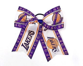 Lakers Hair Bow