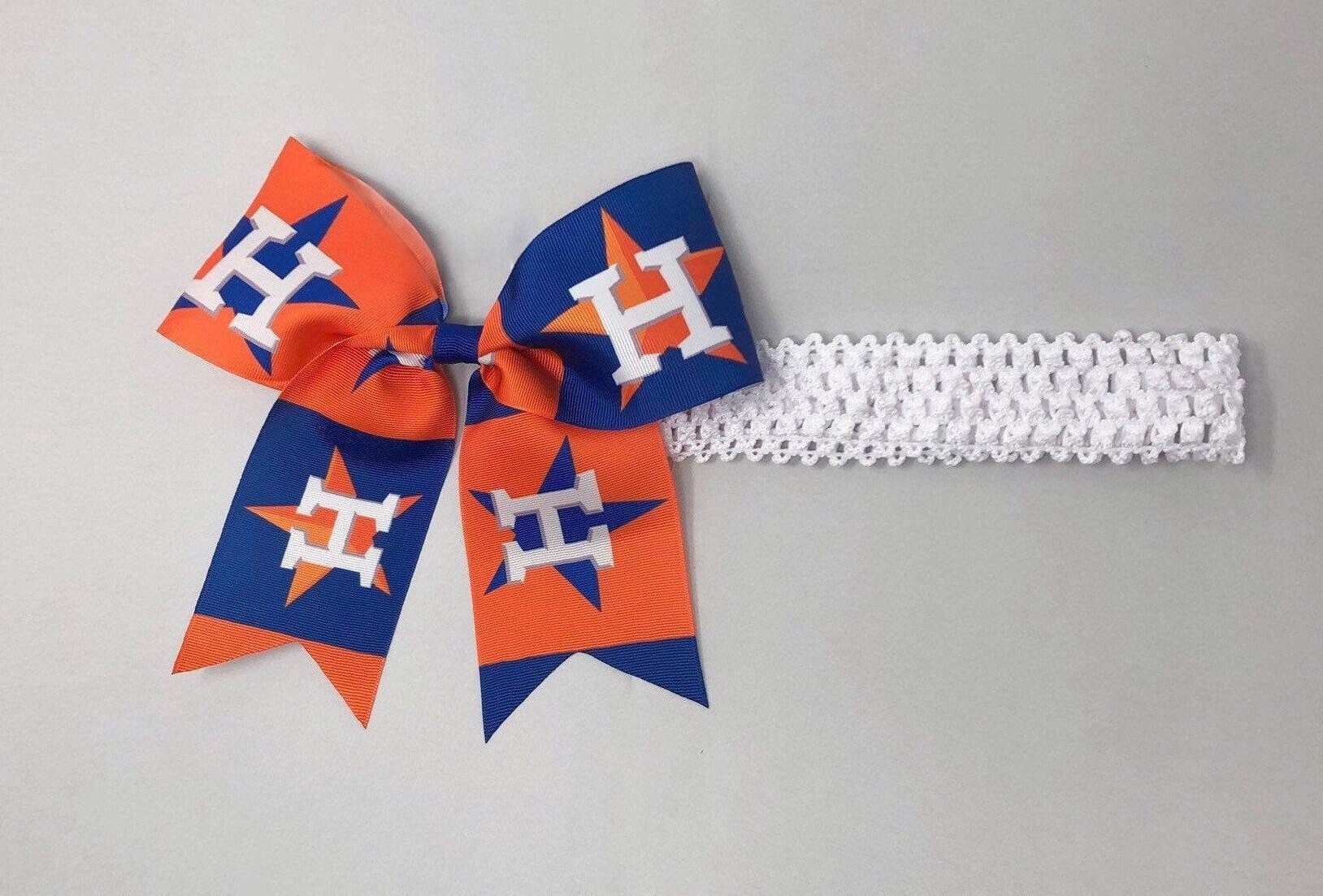 Houston Astros Baseball Baby Headband Etsy