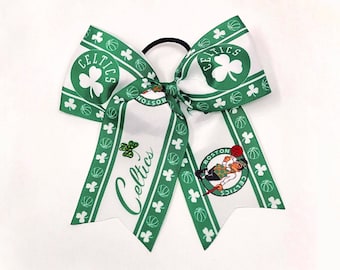 Celtics Hair Bow