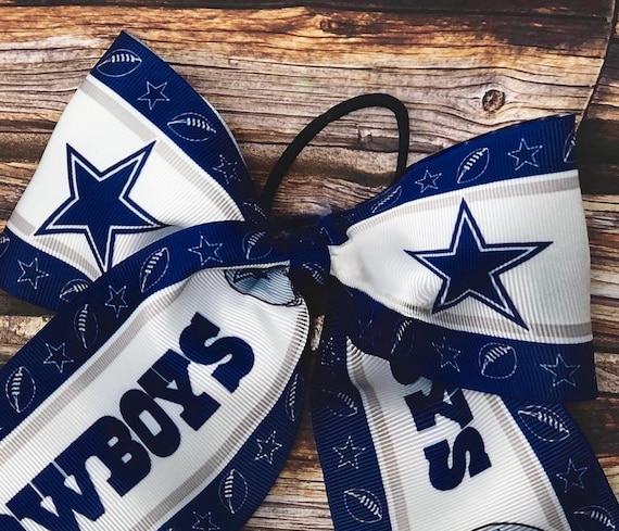 Dallas Cowboys Hair-Bow Dallas Cowboys Hair-Bow