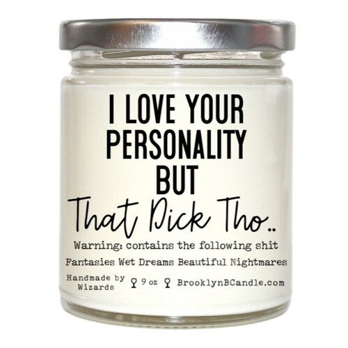 Funny Gift Engagement Gift Funny Humor Candle Gag Gift Etsy