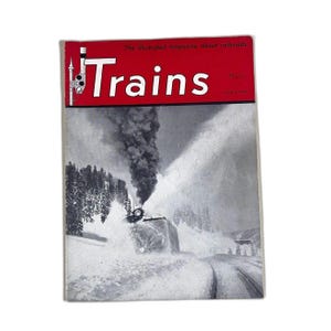Trains Magazine of Railroading January 1950 Vintage Coal Carrier Narrow Gauge