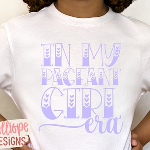 In meiner Festzug Mädchen Era SVG, Tiara SVG, Festzug Krone, Schönheitskönigin, Festzug Prinzessin, T-Shirt-Designs, digitaler Download, PNG für Sublimation