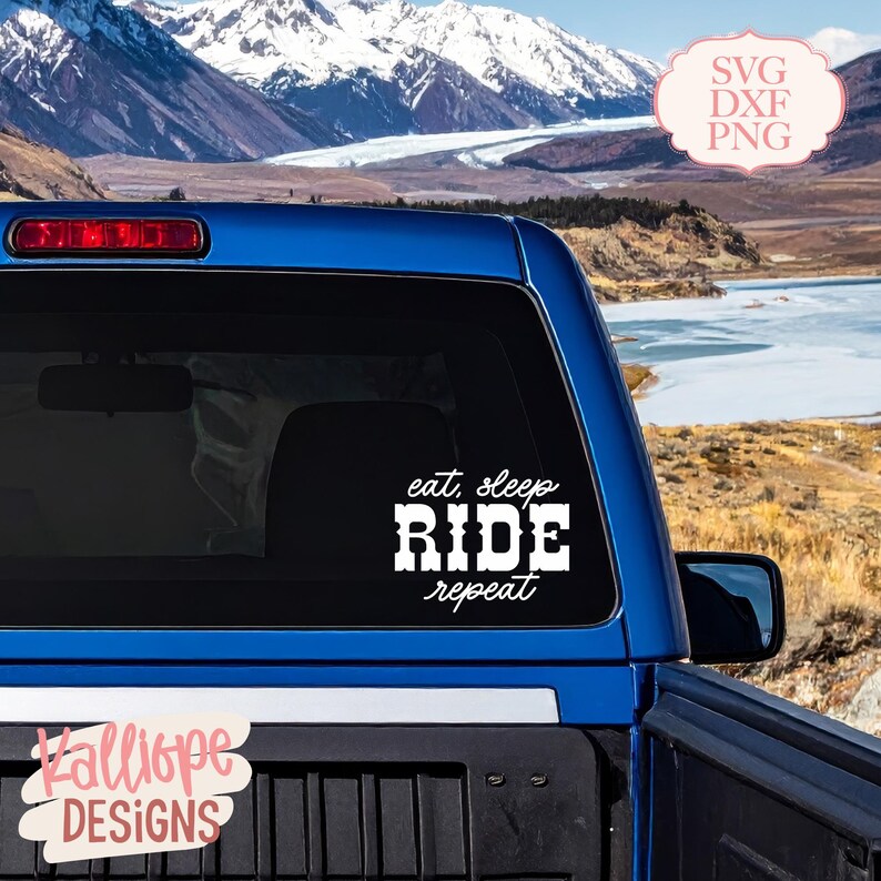 Eat Sleep Ride Repeat SVG, Rodeo SVG, Western Horse Riding, Cowgirl SVG ...