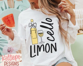 Limoncello PNG, diseño de camiseta de verano italiana, camiseta de vacaciones en Italia PNG, diseños de sublimación, PNG transparente para DTF