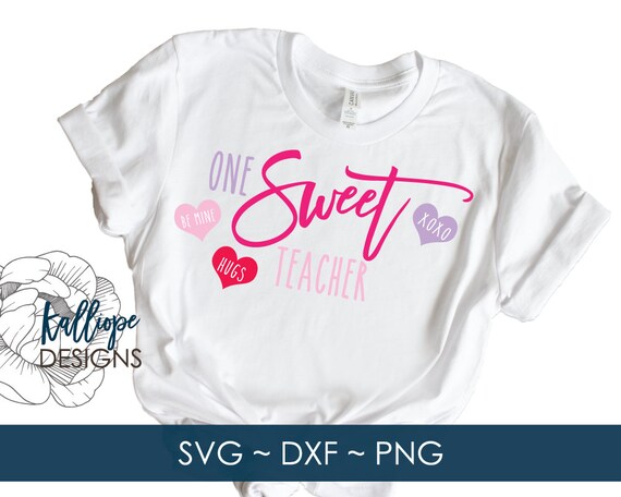 Download SVG Files One Sweet Teacher svg Teacher Shirt svg Teacher ...