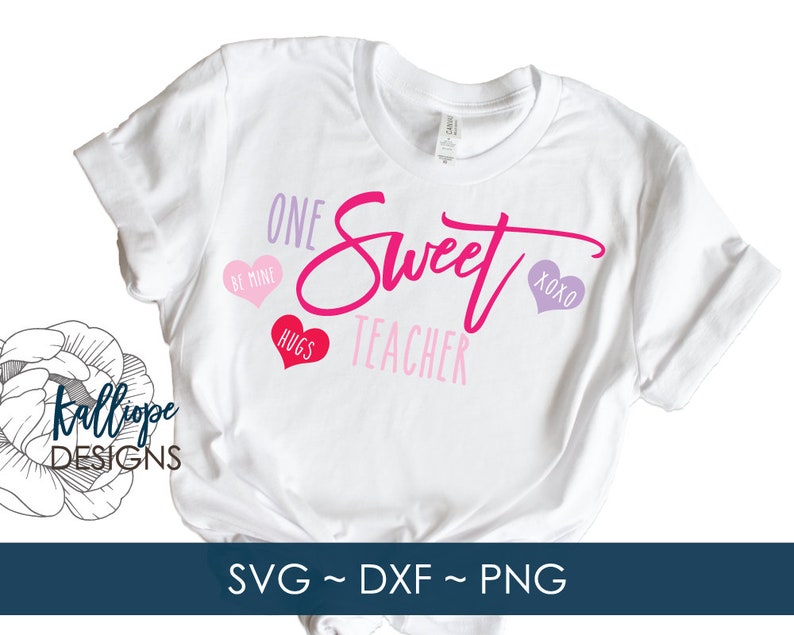 Download SVG Files One Sweet Teacher svg Teacher Shirt svg Teacher ...