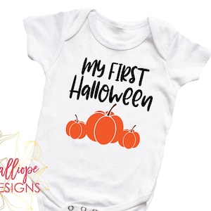 My First Halloween svg, Baby Halloween svg, Halloween svg, Pumpkin svg, 1st Halloween, Baby svg, Digital Download, Cricut, Silhouette