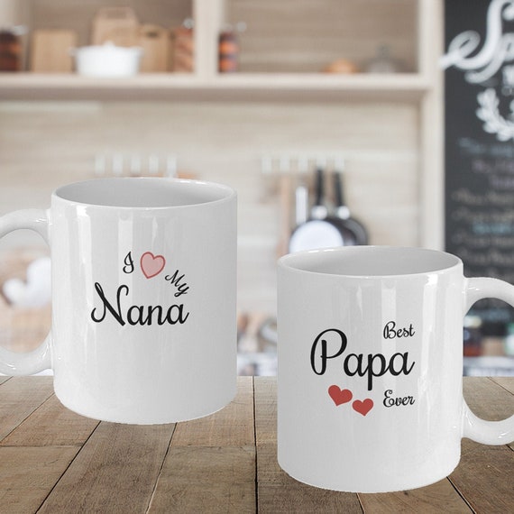 nana and papa mugs
