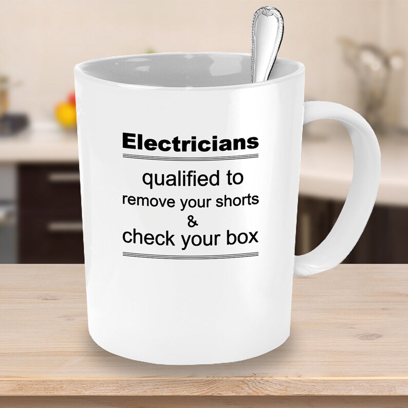 Funny Coffee Mug for Electricians Gift for Electrical Etsy
