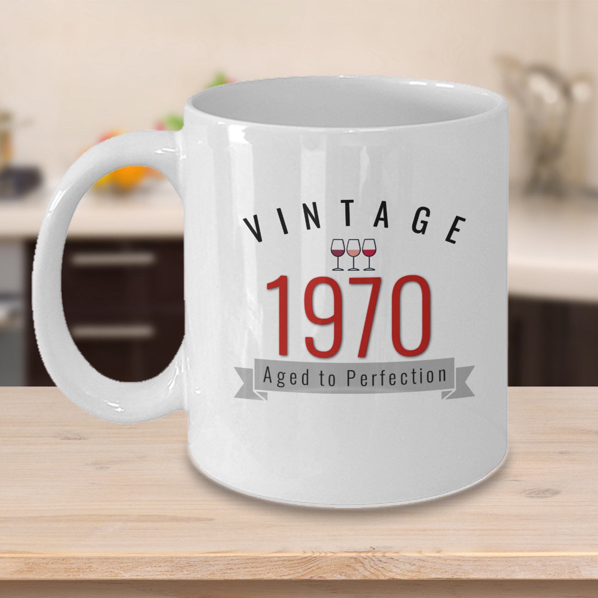 50th Birthday Gifts for Women Men Life 1971 Funny Mugs Novelty Presents