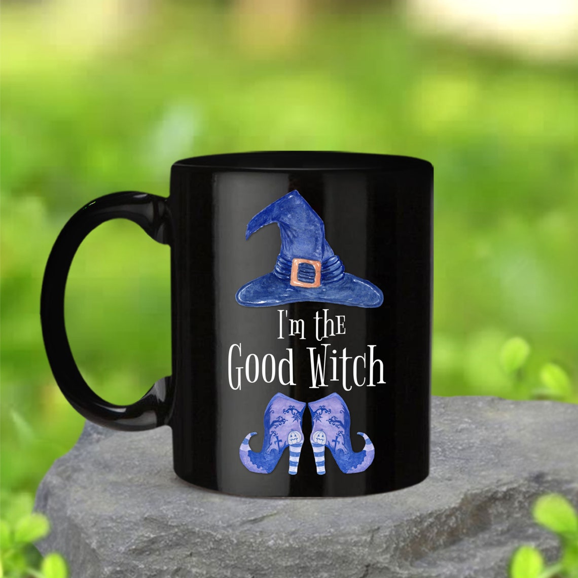 Good Witch Black Halloween Mug Magical Gift for Women Etsy