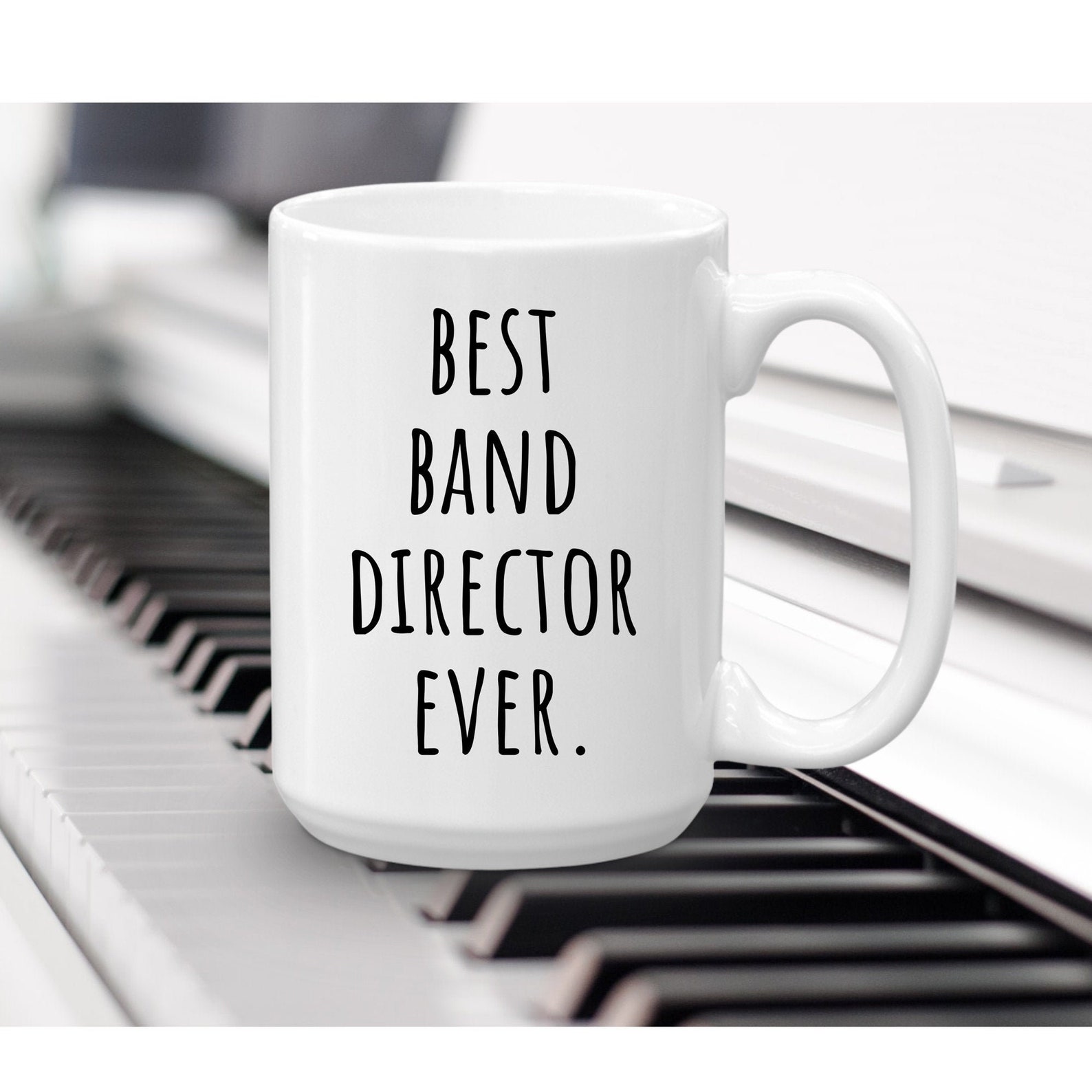Best Band Director Ever Mug Gift for Band Director Music Etsy