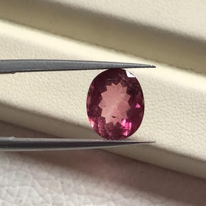 Natural Pink Tourmaline Cut Gemstone Loose October Birthstone Faceted Pink Tourmaline Jewelry Making Healing Crystal Gift